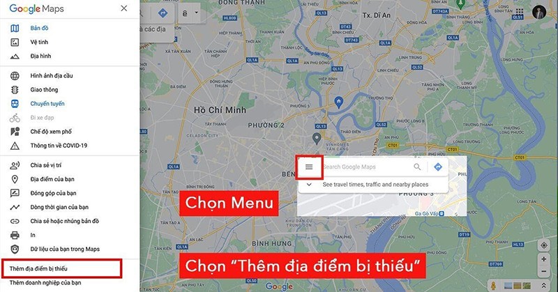 Điều chỉnh doanh mục từ khóa trên Google Map hợp lý